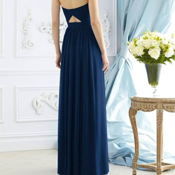 Dessy Collection 2942 dress midnight blue - Picture 2 of 4